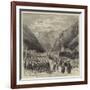 The Civil War in Spain, Tolosa, Head-Quarters of Don Carlos-null-Framed Giclee Print