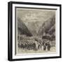 The Civil War in Spain, Tolosa, Head-Quarters of Don Carlos-null-Framed Giclee Print