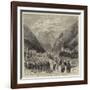 The Civil War in Spain, Tolosa, Head-Quarters of Don Carlos-null-Framed Giclee Print