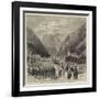 The Civil War in Spain, Tolosa, Head-Quarters of Don Carlos-null-Framed Giclee Print