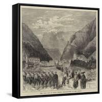 The Civil War in Spain, Tolosa, Head-Quarters of Don Carlos-null-Framed Stretched Canvas