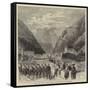 The Civil War in Spain, Tolosa, Head-Quarters of Don Carlos-null-Framed Stretched Canvas