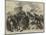 The Civil War in Spain, Trenches to the Left of San Candido Redoubt (Las Carreras), Near Bilbao-null-Mounted Giclee Print