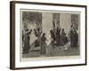 The Civil War in Spain, Visiting Carlist Prisoners in the Military Prison of San Francisco-Alphonse Adolphe Bichard-Framed Giclee Print