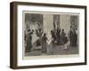 The Civil War in Spain, Visiting Carlist Prisoners in the Military Prison of San Francisco-Alphonse Adolphe Bichard-Framed Giclee Print