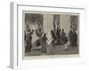 The Civil War in Spain, Visiting Carlist Prisoners in the Military Prison of San Francisco-Alphonse Adolphe Bichard-Framed Giclee Print