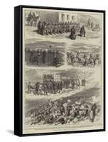 The Civil War in Spain-Godefroy Durand-Framed Stretched Canvas