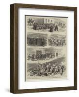 The Civil War in Spain-Godefroy Durand-Framed Giclee Print