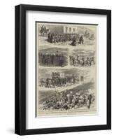 The Civil War in Spain-Godefroy Durand-Framed Giclee Print