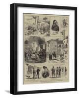 The Civil War in Spain-Joseph Nash-Framed Giclee Print