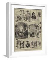 The Civil War in Spain-Joseph Nash-Framed Giclee Print