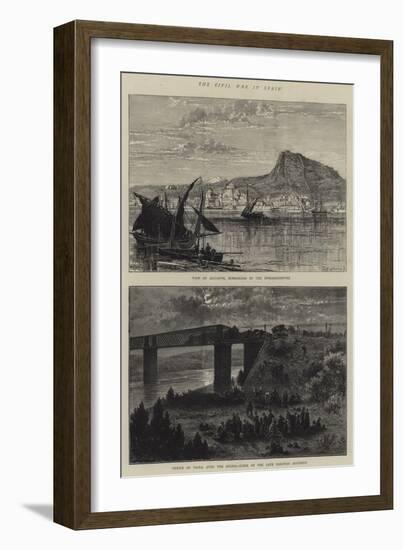 The Civil War in Spain-William Henry James Boot-Framed Giclee Print