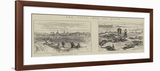 The Civil War in Spain-null-Framed Giclee Print