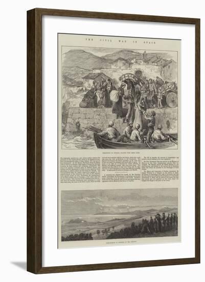 The Civil War in Spain-null-Framed Giclee Print