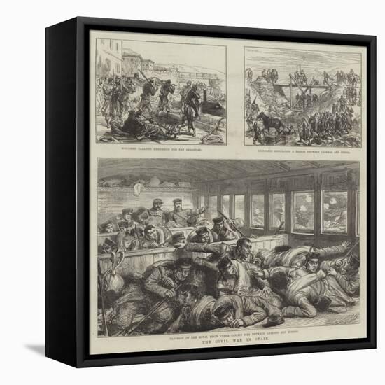 The Civil War in Spain-null-Framed Stretched Canvas