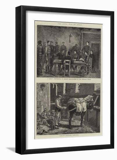 The Civil War in Spain-null-Framed Giclee Print