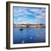 The Claddagh in Galway City during Summertime, Ireland.-Gabriela Insuratelu-Framed Photographic Print