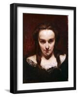 The Clairvoyant, C1839-1877-Gustave Courbet-Framed Giclee Print