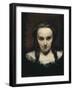 The Clairvoyant or the Sleepwalker-Gustave Courbet-Framed Art Print