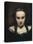 The Clairvoyant or the Sleepwalker-Gustave Courbet-Stretched Canvas