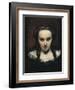 The Clairvoyant or the Sleepwalker-Gustave Courbet-Framed Art Print