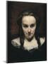 The Clairvoyant or the Sleepwalker-Gustave Courbet-Mounted Art Print
