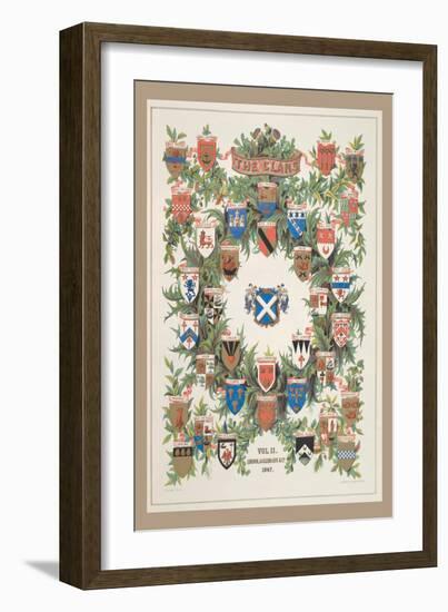 The Clans, Volume 2-R.r. Mcian-Framed Art Print