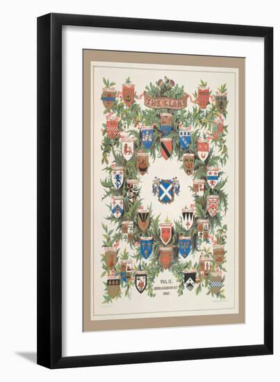 The Clans, Volume 2-R.r. Mcian-Framed Art Print