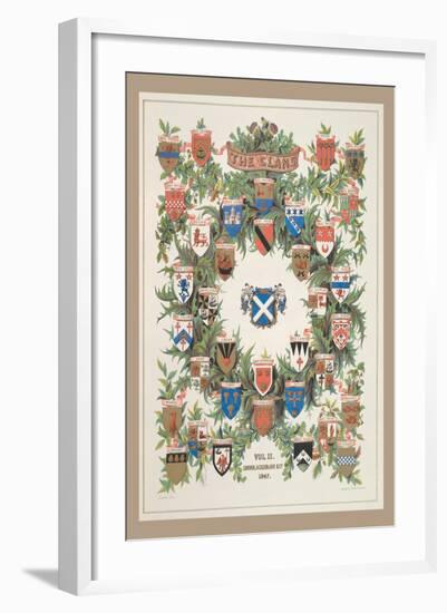 The Clans, Volume 2-R.r. Mcian-Framed Art Print