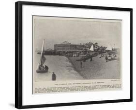 The Clarence Pier, Southsea, Buildings to Be Removed-null-Framed Giclee Print
