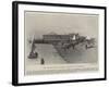 The Clarence Pier, Southsea, Buildings to Be Removed-null-Framed Giclee Print