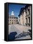 The Clarendon Building and Sheldonian Theatre, Oxford, Oxfordshire, England, UK, Europe-Ruth Tomlinson-Framed Stretched Canvas