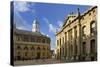 The Clarendon Building and Sheldonian Theatre, Oxford, Oxfordshire, England, United Kingdom, Europe-Peter Richardson-Stretched Canvas