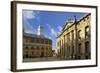 The Clarendon Building and Sheldonian Theatre, Oxford, Oxfordshire, England, United Kingdom, Europe-Peter Richardson-Framed Photographic Print