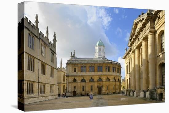 The Clarendon Building-Peter Richardson-Stretched Canvas