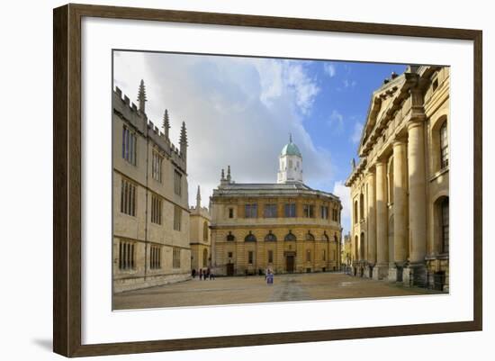 The Clarendon Building-Peter Richardson-Framed Photographic Print