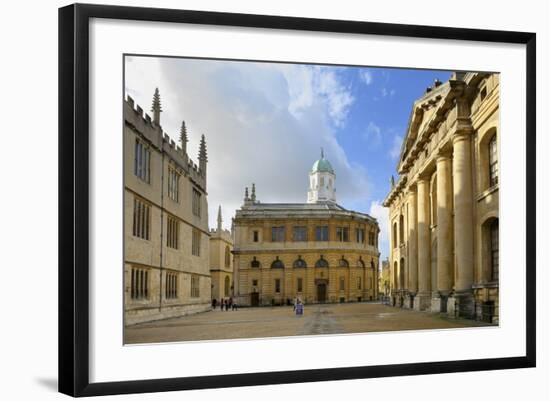 The Clarendon Building-Peter Richardson-Framed Photographic Print