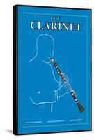 The Clarinet-null-Framed Stretched Canvas