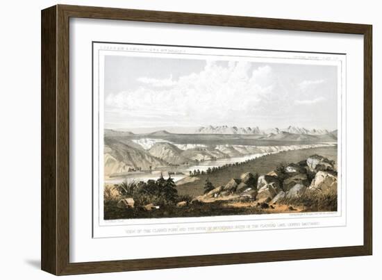 The Clark's Fork South of the Flathead Lake in Montana-Gustav Sohon-Framed Giclee Print