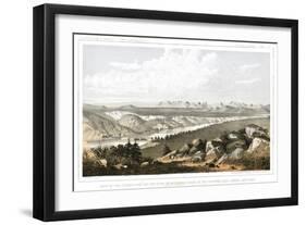 The Clark's Fork South of the Flathead Lake in Montana-Gustav Sohon-Framed Giclee Print