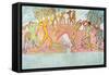 The Clash of the Titans, 1913-15-Koloman Moser-Framed Stretched Canvas