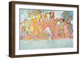 The Clash of the Titans, 1913-15-Koloman Moser-Framed Giclee Print