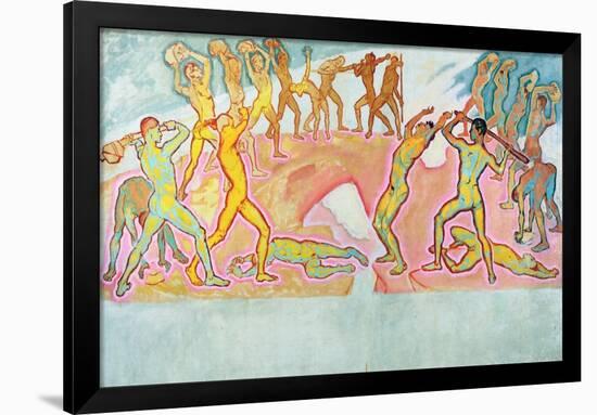 The Clash of the Titans, 1913-15-Koloman Moser-Framed Giclee Print