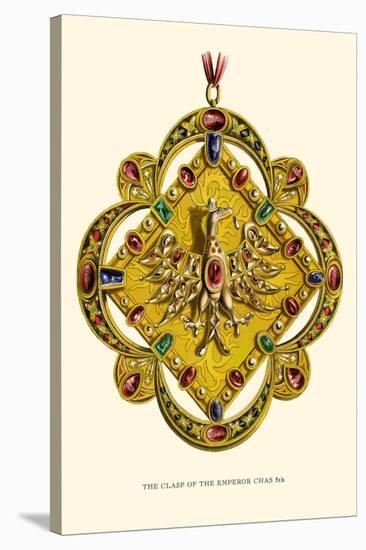 The Clasp of Emperor Charles V-H. Shaw-Stretched Canvas