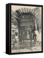 The Classic Art Nouveau Design of the Earliest Metro Stations in Central Paris-null-Framed Stretched Canvas