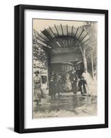 The Classic Art Nouveau Design of the Earliest Metro Stations in Central Paris-null-Framed Photographic Print