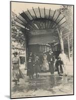 The Classic Art Nouveau Design of the Earliest Metro Stations in Central Paris-null-Mounted Photographic Print