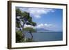 The Classic View over the Bay of Naples Towards Mount Vesuvius, Naples, Campania, Italy, Europe-Natalie Tepper-Framed Photo