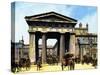 The Classical Portico of the Old Euston Station-Harry Green-Stretched Canvas