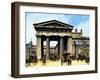 The Classical Portico of the Old Euston Station-Harry Green-Framed Premium Giclee Print